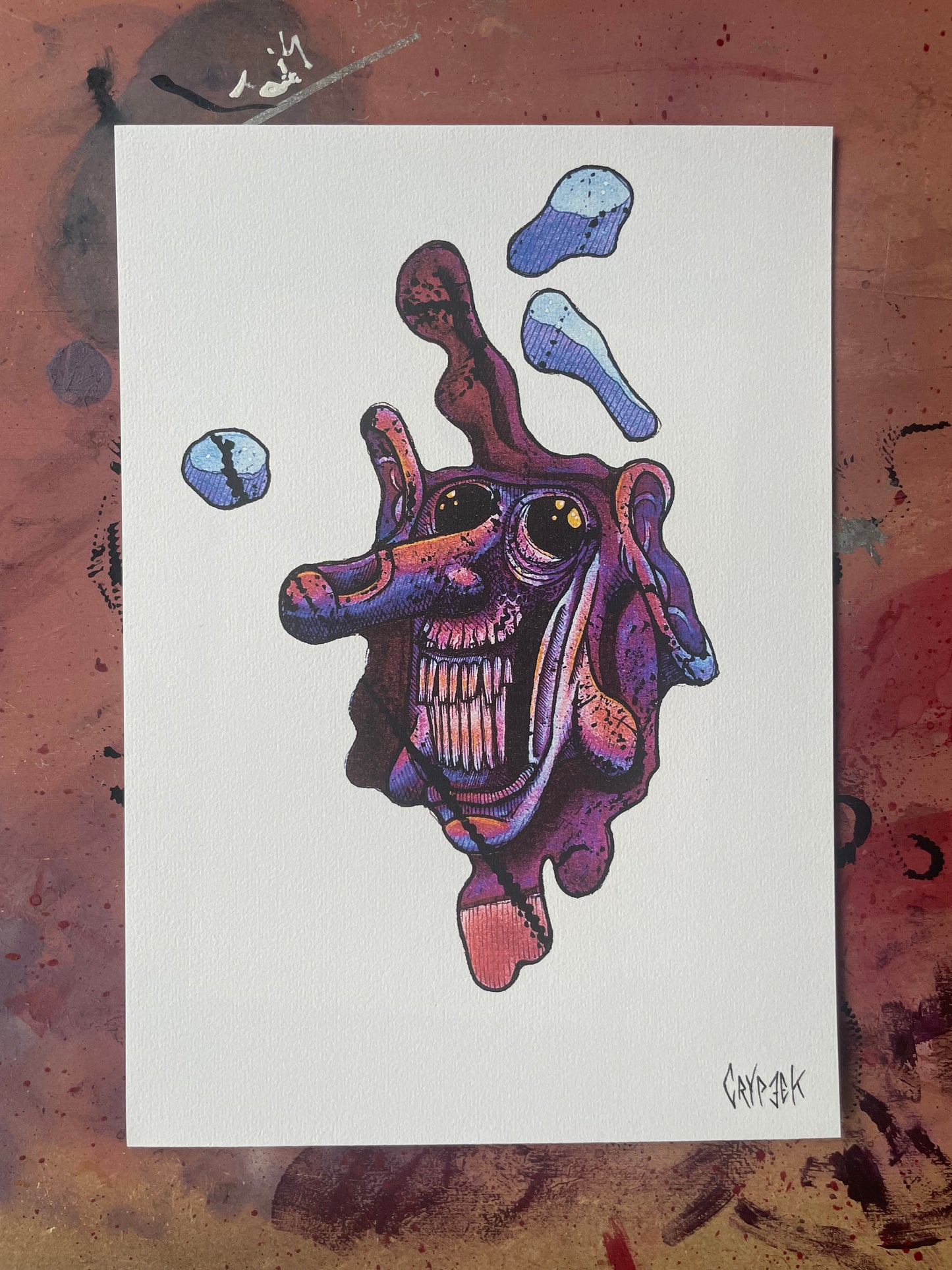 TÂCHE VIOLETTE - Print