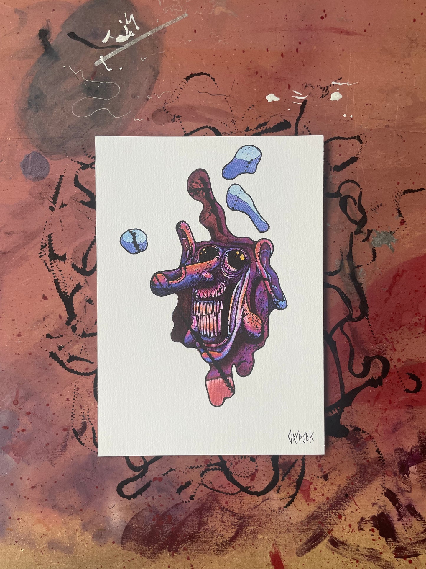 TÂCHE VIOLETTE - Print