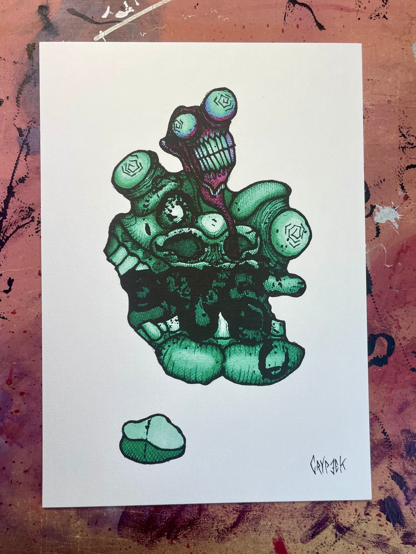 TÂCHE VERTE - Print