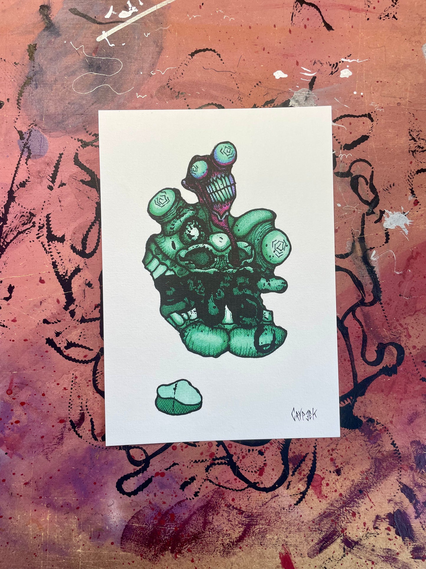 TÂCHE VERTE - Print